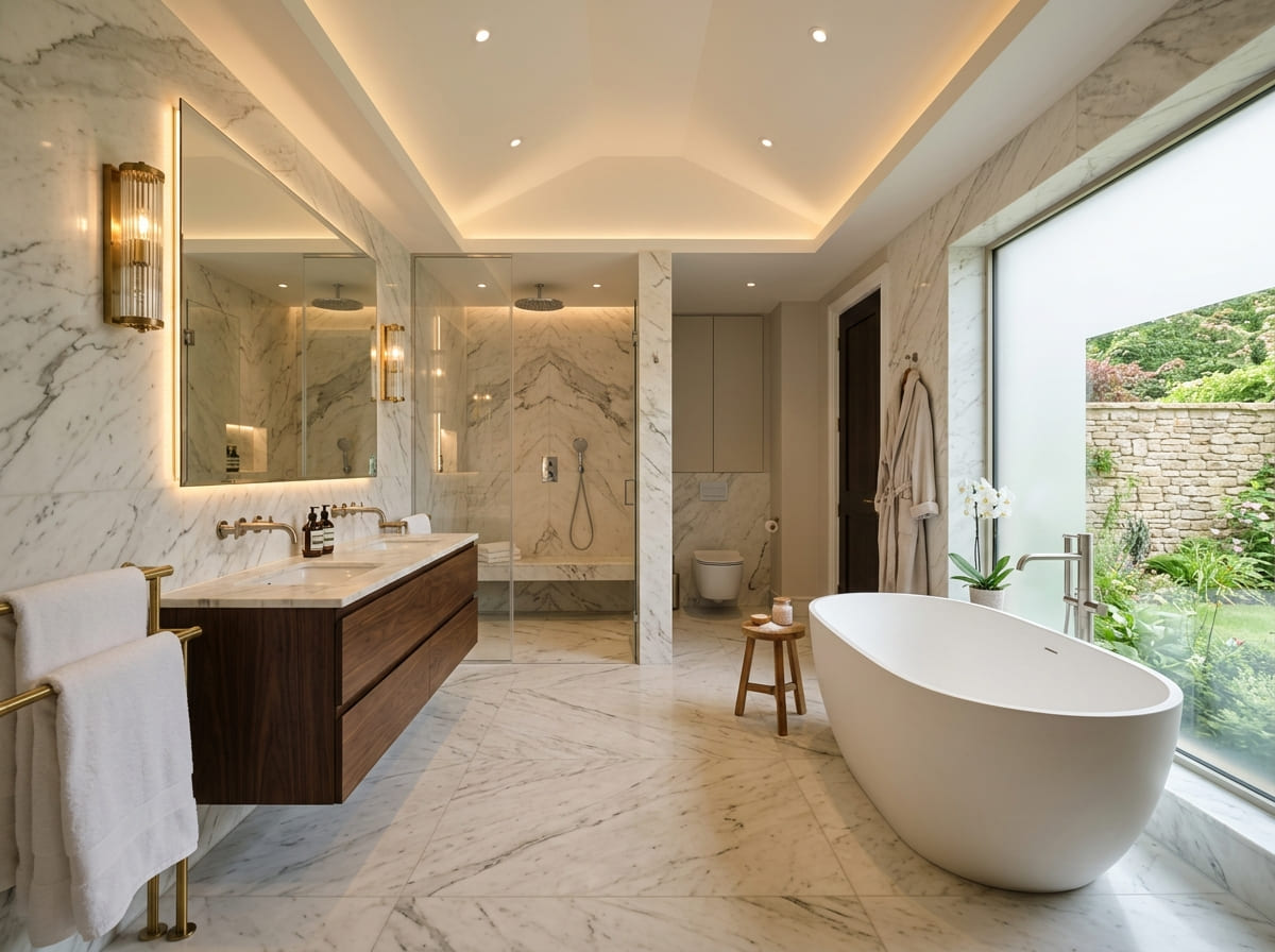 Custom Bathroom Renovation in Oliver Springs